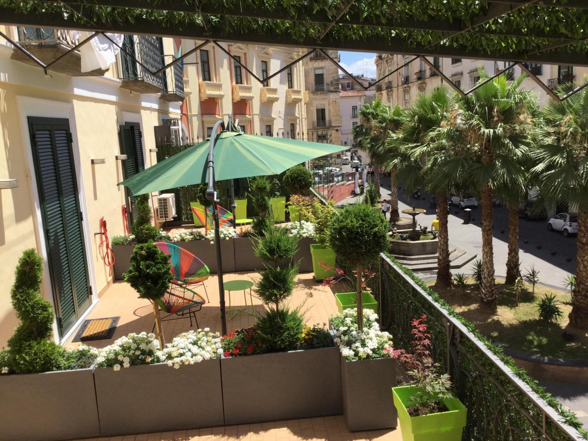 Bed and Breakfast Roof Garden Salerno Exterior foto