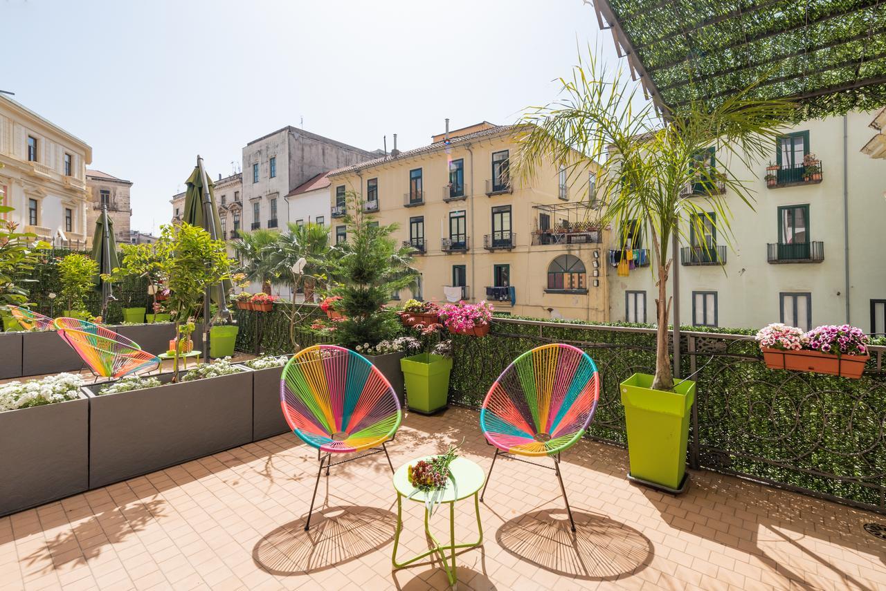 Bed and Breakfast Roof Garden Salerno Exterior foto