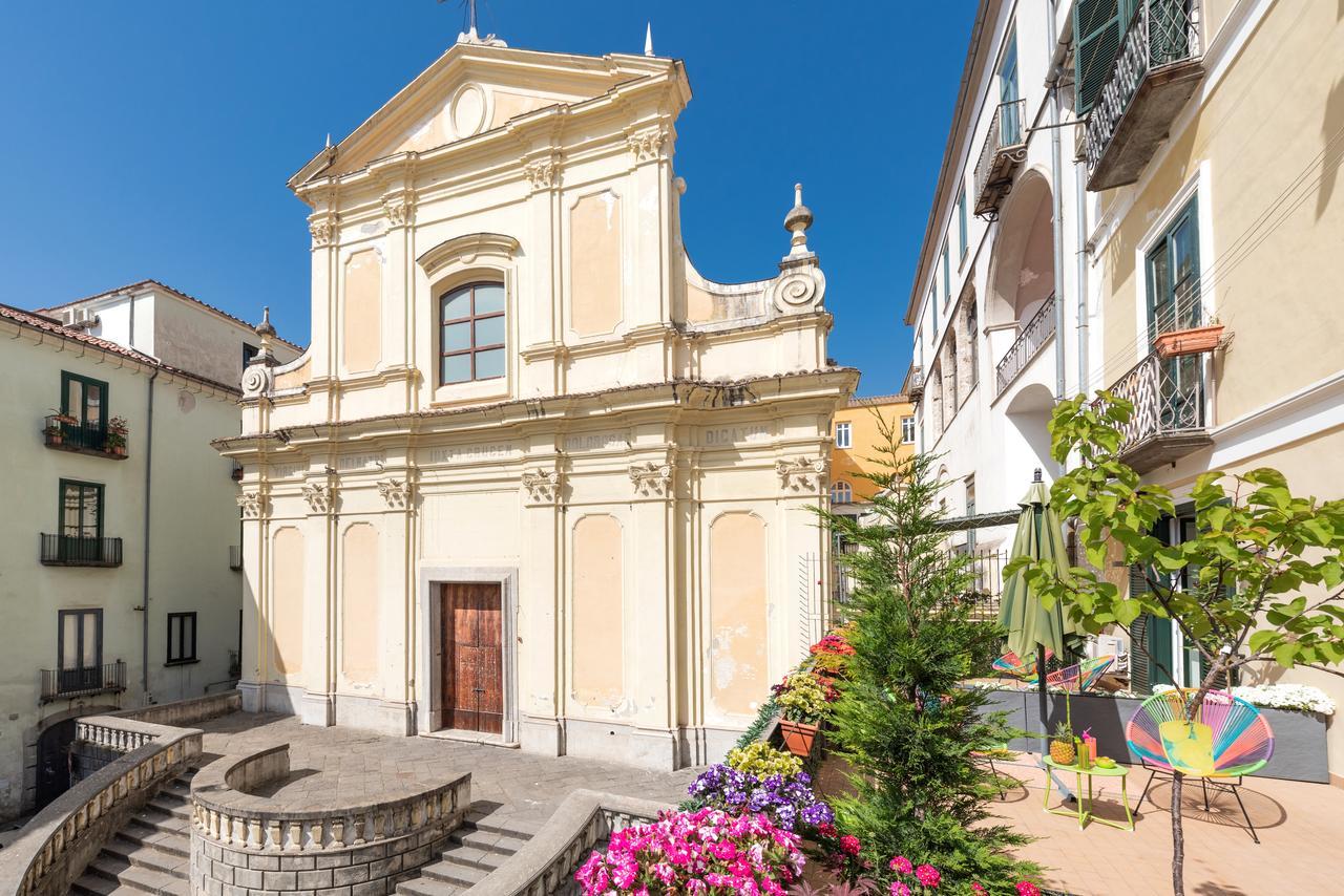 Bed and Breakfast Roof Garden Salerno Exterior foto