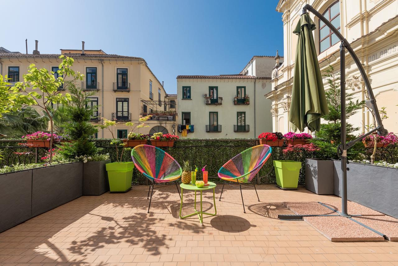 Bed and Breakfast Roof Garden Salerno Exterior foto